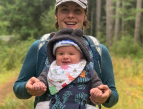 Hiking with a baby