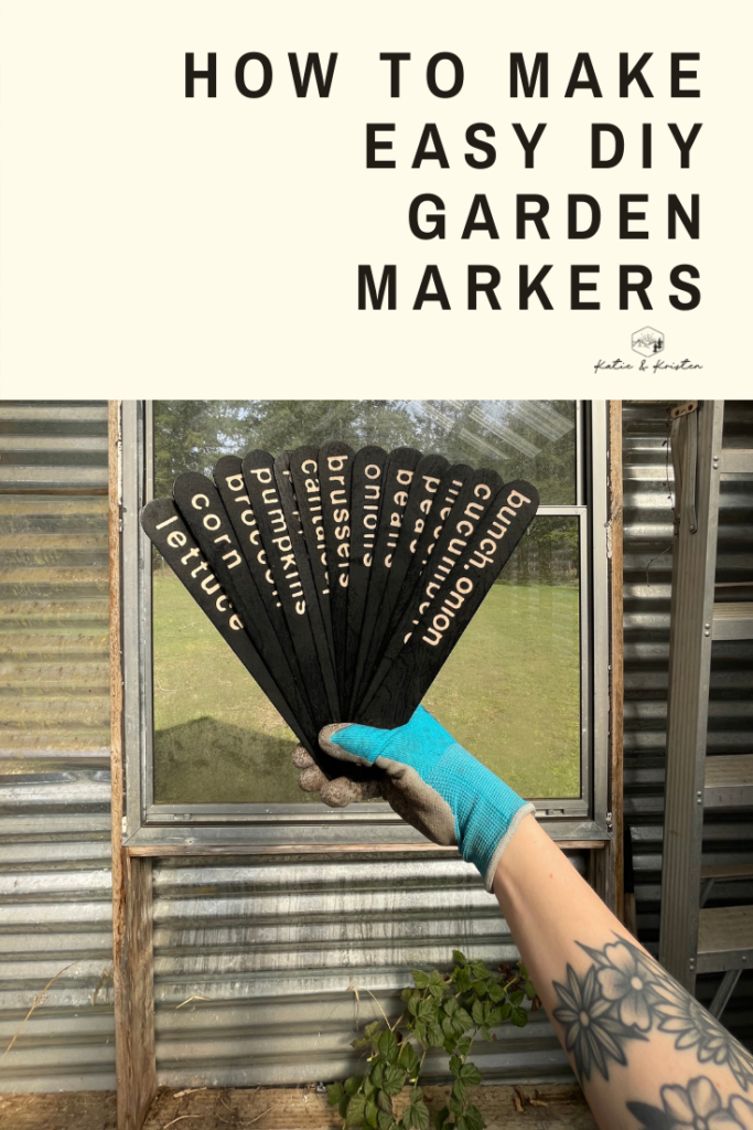 How to Make Easy DIY Garden Markers